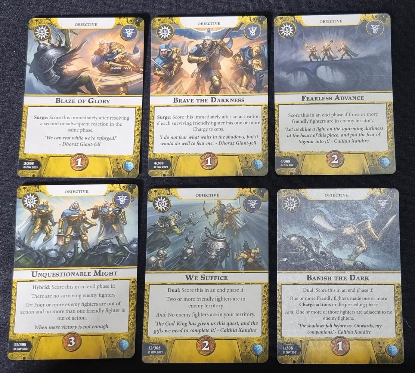 Underworlds Warbands in Age of Sigmar: Stormcast Eternals and Orruk Warclans